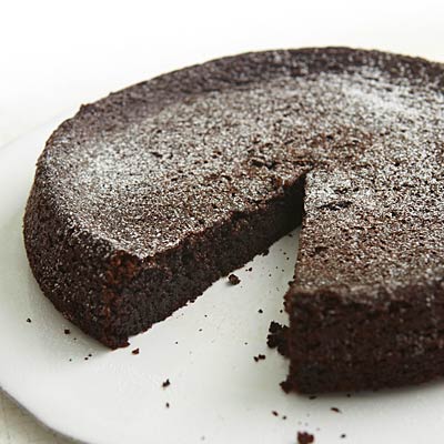 Have the chocolate chocolate olive oil cake