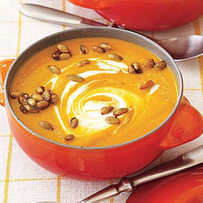 Pumpkin soup curried pumpkin soup