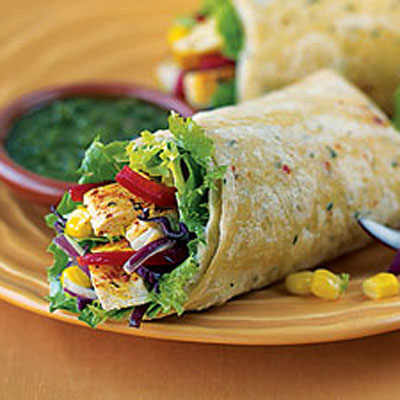 Eat out, stay slim jamba juice chimchurri chicken wrap