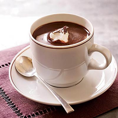 Hot chocolate parisian hot chocolate