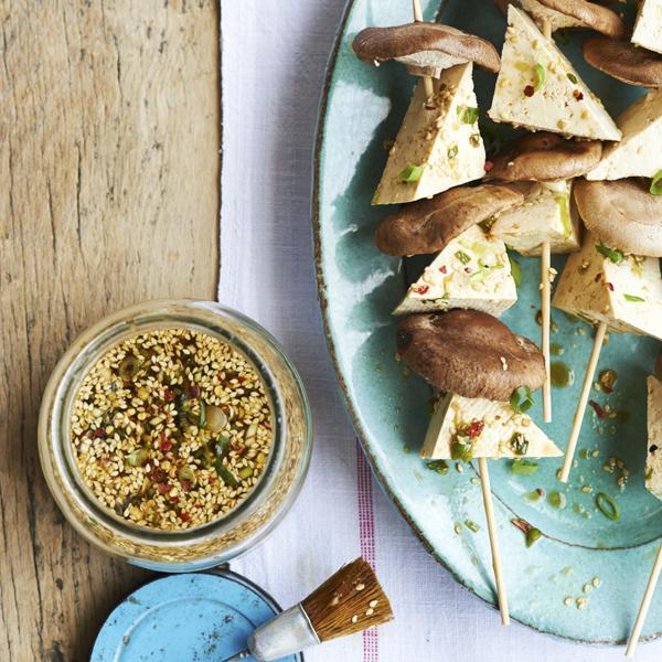 Sesame-Ginger Tofu Skewers sesame ginger tofu skewers