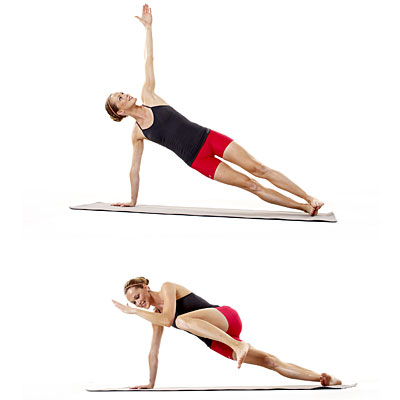 Abs: Side plank side plank move