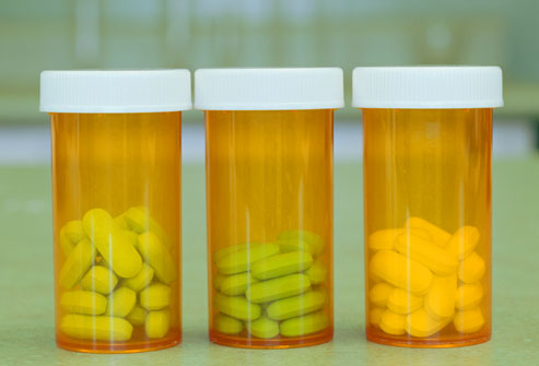 Managing Fibromyalgia: Medication three pill bottles