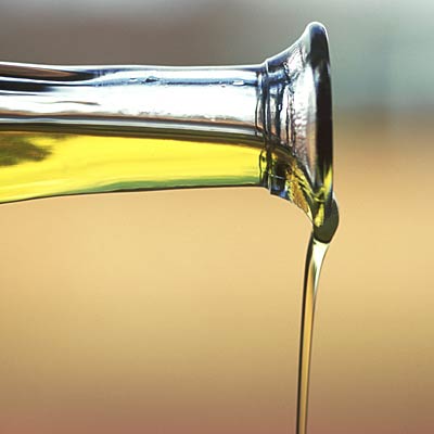 A dribble of olive oil is plenty use olive oil