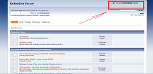 zamena logoa u smf forumu - mesto logoa