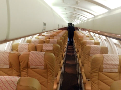 Unutrašnjost aviona Saab 2000 Unutrašnjost aviona Saab 2000