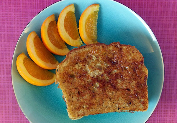 Poporandza i tost za dijetu petnaest dana