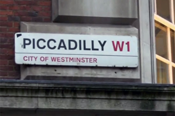 pikadili ulica u londonu