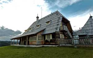 Drvengrad-Emir Kusturica's ethno village